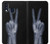 S3101 X-ray Peace Sign Fingers Case For Samsung Galaxy A40