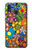 S3281 Colorful Hippie Flowers Pattern Case For Samsung Galaxy A40