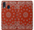 S3355 Bandana Red Pattern Case For Samsung Galaxy A40