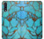S2685 Aqua Turquoise Gemstone Graphic Printed Case For Samsung Galaxy A50