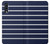 S2767 Navy White Striped Case For Samsung Galaxy A50