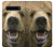 S0840 Grizzly Bear Face Case For Samsung Galaxy S10 5G