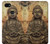 S0344 Buddha Rock Carving Case For Google Pixel 3a