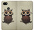 S0360 Coffee Owl Case For Google Pixel 3a