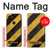S2231 Yellow and Black Line Hazard Striped Case For Google Pixel 3a