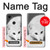 S2569 White Arctic Fox Case For Google Pixel 3a