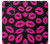 S2933 Pink Lips Kisses on Black Case For Google Pixel 3a