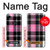 S3091 Pink Plaid Pattern Case For Google Pixel 3a