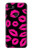 S2933 Pink Lips Kisses on Black Case For Google Pixel 3a XL