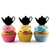 TA0884 Tea Pot Silhouette Party Wedding Birthday Acrylic Cupcake Toppers Decor 10 pcs