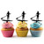 TA0889 Stand Up Paddle Board Woman Silhouette Party Wedding Birthday Acrylic Cupcake Toppers Decor 10 pcs