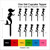 TA0906 Mermaid Silhouette Party Wedding Birthday Acrylic Cupcake Toppers Decor 10 pcs TA0906 Mermaid Silhouette Party Wedding Birthday Acrylic Cupcake Toppers Decor 10 pcs