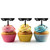 TA1086 Pixel Glasses Silhouette Party Wedding Birthday Acrylic Cupcake Toppers Decor 10 pcs