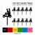 TA1105 Couple Scooter Motorcycle Silhouette Party Wedding Birthday Acrylic Cupcake Toppers Decor 10 pcs TA1105 Couple Scooter Motorcycle Silhouette Party Wedding Birthday Acrylic Cupcake Toppers Decor 10 pcs