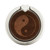 S0825 Taoism Yin Yang Graphic Ring Holder and Pop Up Grip