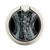 S1639 Gothic Corset Black Graphic Ring Holder and Pop Up Grip