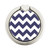 S2345 Navy Blue Shavron Zig Zag Pattern Graphic Ring Holder and Pop Up Grip