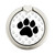 S2355 Paw Foot Print Graphic Ring Holder and Pop Up Grip