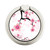 S2359 Plum Blossom Graphic Ring Holder and Pop Up Grip