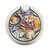 S2584 Traditional Chinese Dragon Art Graphic Ring Holder and Pop Up Grip