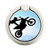 S2675 Extreme Freestyle Motocross Graphic Ring Holder and Pop Up Grip