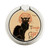 S2739 Chat Noir Black Cat Vintage Graphic Ring Holder and Pop Up Grip