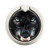S2823 Black Wolf Blue Eyes Face Graphic Ring Holder and Pop Up Grip