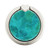 S3147 Aqua Marble Stone Graphic Ring Holder and Pop Up Grip