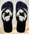 FA0519 Flying Pig Full Moon Night Beach Slippers Sandals Flip Flops Unisex