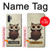S0360 Coffee Owl Case For Samsung Galaxy Note 10 Plus