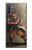 S0796 Japan Red Samurai Case For Samsung Galaxy Note 10 Plus
