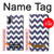 S2345 Navy Blue Shavron Zig Zag Pattern Case For Samsung Galaxy Note 10 Plus