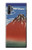 S2390 Katsushika Hokusai Red Fuji Case For Samsung Galaxy Note 10 Plus