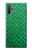 S2704 Green Fish Scale Pattern Graphic Case For Samsung Galaxy Note 10 Plus