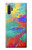 S2942 Brush Stroke Painting Case For Samsung Galaxy Note 10 Plus