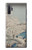 S3350 Utagawa Hiroshige Drum Bridge Yuhi Hill in Meguro Case For Samsung Galaxy Note 10 Plus
