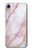 S3482 Soft Pink Marble Graphic Print Case For iPhone XR