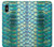 S3414 Green Snake Scale Graphic Print Case For iPhone X, iPhone XS