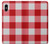 S3535 Red Gingham Case For iPhone X, iPhone XS