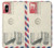 S3551 Vintage Airmail Envelope Art Case For iPhone X, iPhone XS