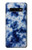 S3439 Fabric Indigo Tie Dye Case For Samsung Galaxy S10