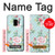 S3494 Vintage Rose Polka Dot Case For Samsung Galaxy S9