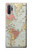 S3418 Vintage World Map Case For Samsung Galaxy Note 10 Plus