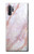 S3482 Soft Pink Marble Graphic Print Case For Samsung Galaxy Note 10 Plus