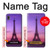 S3447 Eiffel Paris Sunset Case For Samsung Galaxy A10