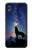 S3555 Wolf Howling Million Star Case For Samsung Galaxy A10