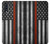 S3472 Firefighter Thin Red Line Flag Case For Samsung Galaxy A50