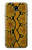 S3365 Yellow Python Skin Graphic Print Case For Samsung Galaxy J7 (2018), J7 Aero, J7 Top, J7 Aura, J7 Crown, J7 Refine, J7 Eon, J7 V 2nd Gen, J7 Star