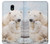 S3373 Polar Bear Hug Family Case For Samsung Galaxy J3 (2018), J3 Star, J3 V 3rd Gen, J3 Orbit, J3 Achieve, Express Prime 3, Amp Prime 3