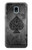 S3446 Black Ace Spade Case For Samsung Galaxy J3 (2018), J3 Star, J3 V 3rd Gen, J3 Orbit, J3 Achieve, Express Prime 3, Amp Prime 3